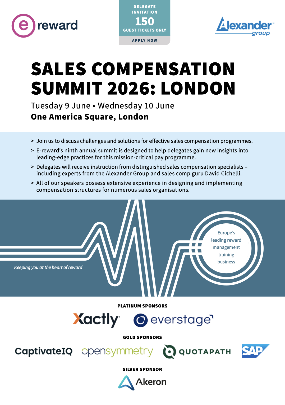 Sales Compensation Summit brochure 2026 London